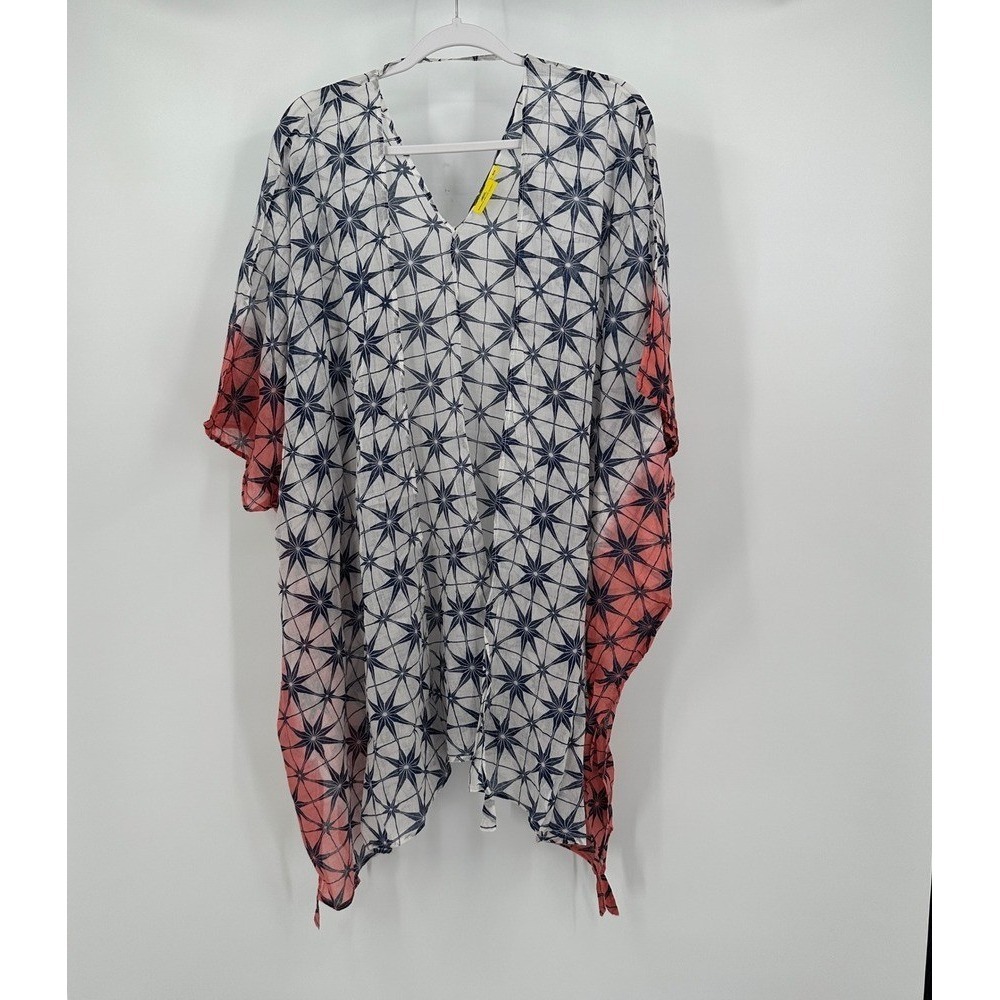 Roberta Roller Rabbit Womens Boho Beachwear Top OS Resort Lightweight Vacation